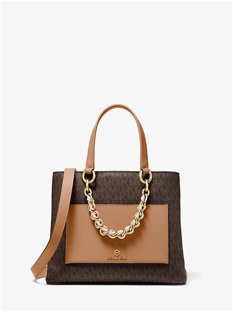 Cece Small Logo Chain Messenger Bag 